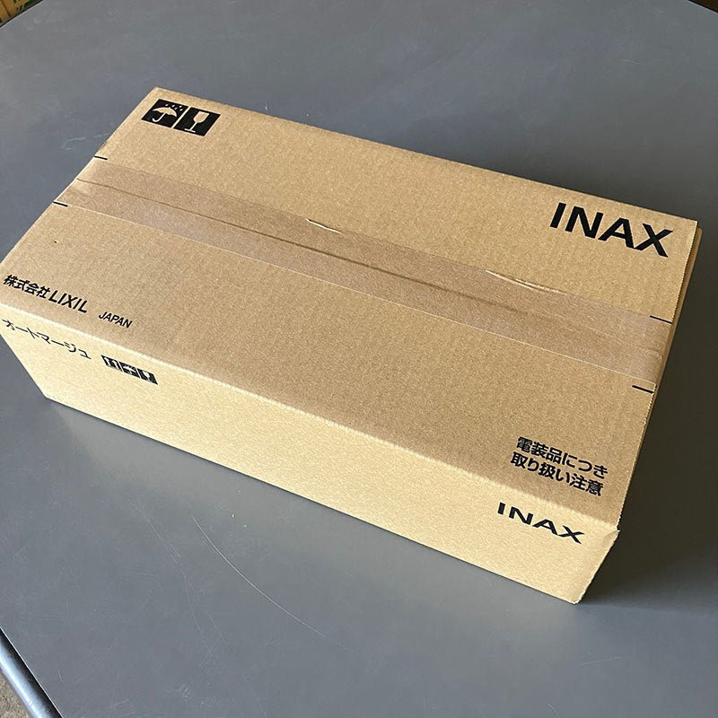 【未使用品】【開封品】【未使用】 LIXIL(リクシル)INAX 自動水栓 オートマージュA 混合水栓 アクエナジー 排水栓なし AM-300TC