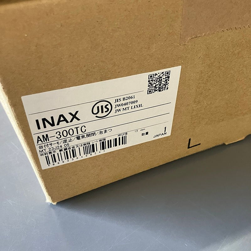 【未使用品】【開封品】【未使用】 LIXIL(リクシル)INAX 自動水栓 オートマージュA 混合水栓 アクエナジー 排水栓なし AM-300TC