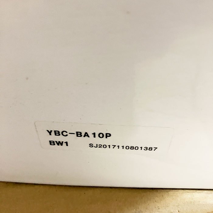 【中古A】 LIXIL（リクシル）便器 YBC-BA10P BW1 ベーシア便器（フチレス）床上排水