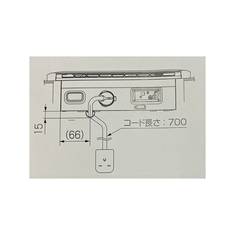 【未使用品】【開封品】【新品】 パナソニック(Panasonic) 1口ビルトインIHクッキングヒーター ビルトインタイプ　200V　CH-12C