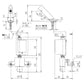 【未使用品】【開封品】【未使用】 LIXIL(リクシル)INAX 自動水栓 オートマージュA 混合水栓 アクエナジー 排水栓なし AM-300TC