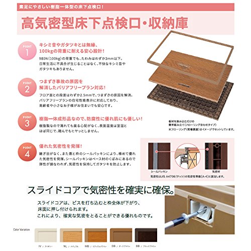 未使用品】【開封品】【未使用】 城東テクノ 【1s】高気密型 床下点検